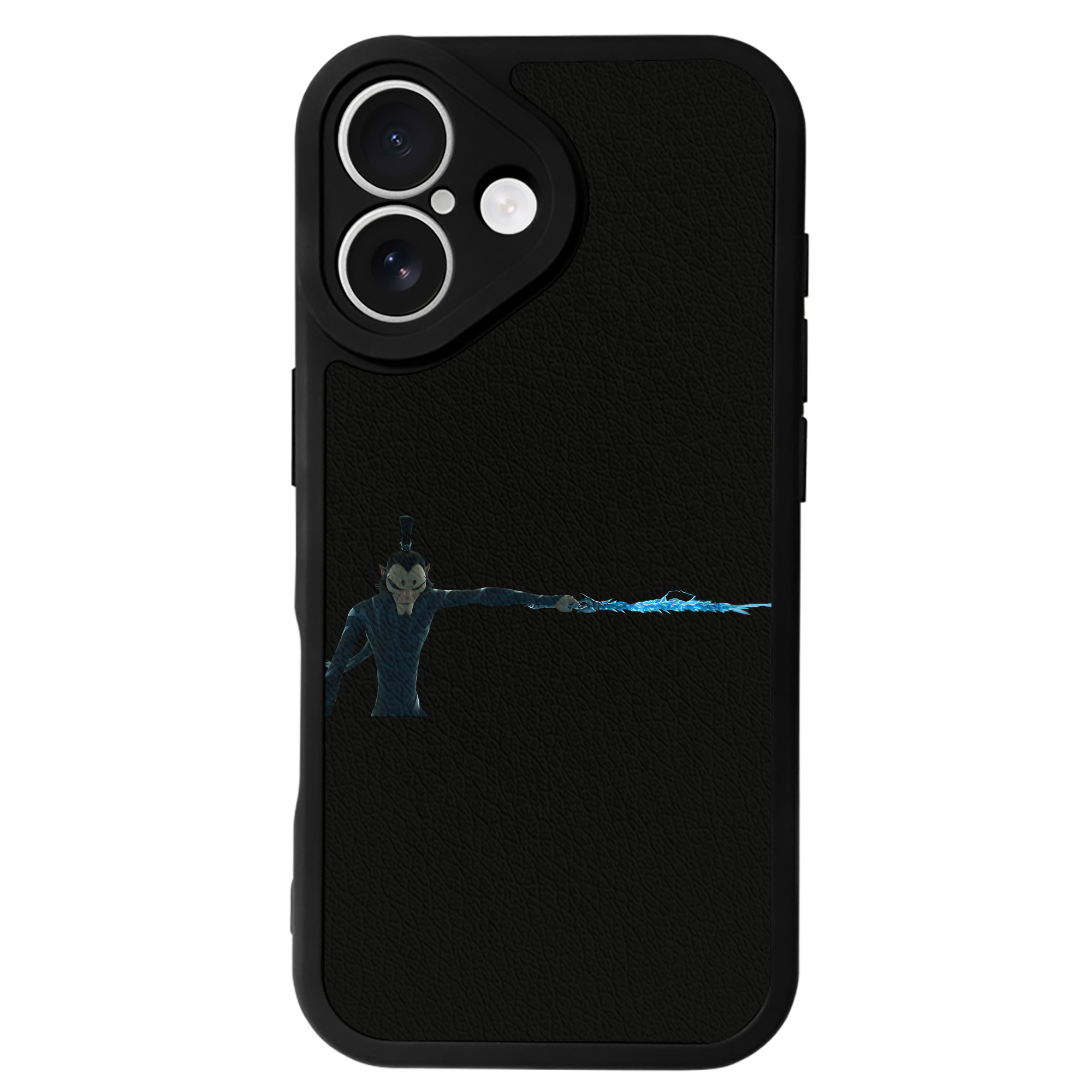 （画像用） Ne Zha 2 ナタ 魔童の大暴れ 【iPhone 16シリーズ対応】シリコンスマホケース（レザー調） 材質：シリコン